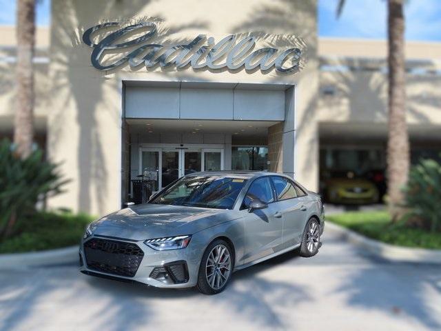 2022 Audi S4 Sedan Vehicle Photo in DELRAY BEACH, FL 33483-3294