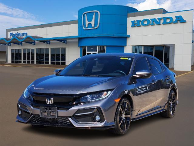 2021 Honda Civic Hatchback Vehicle Photo in Denison, TX 75020