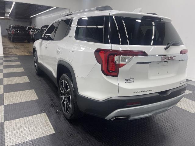 Used 2021 GMC Acadia SLT with VIN 1GKKNUL41MZ114501 for sale in Seymour, IN