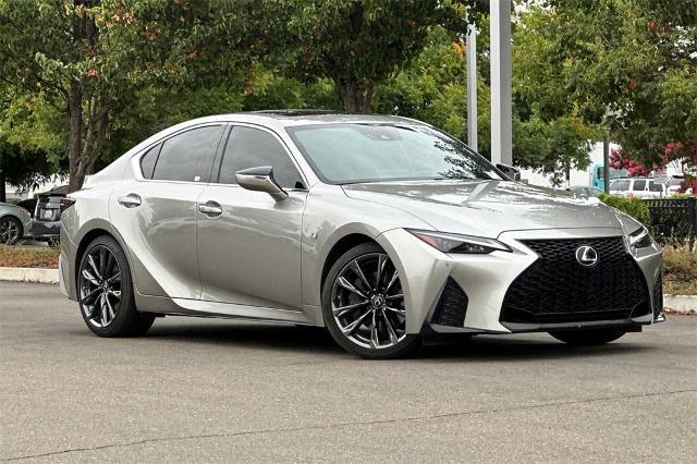 Used 2021 Lexus IS 350 F SPORT with VIN JTHGZ1B2XM5046998 for sale in San Jose, CA