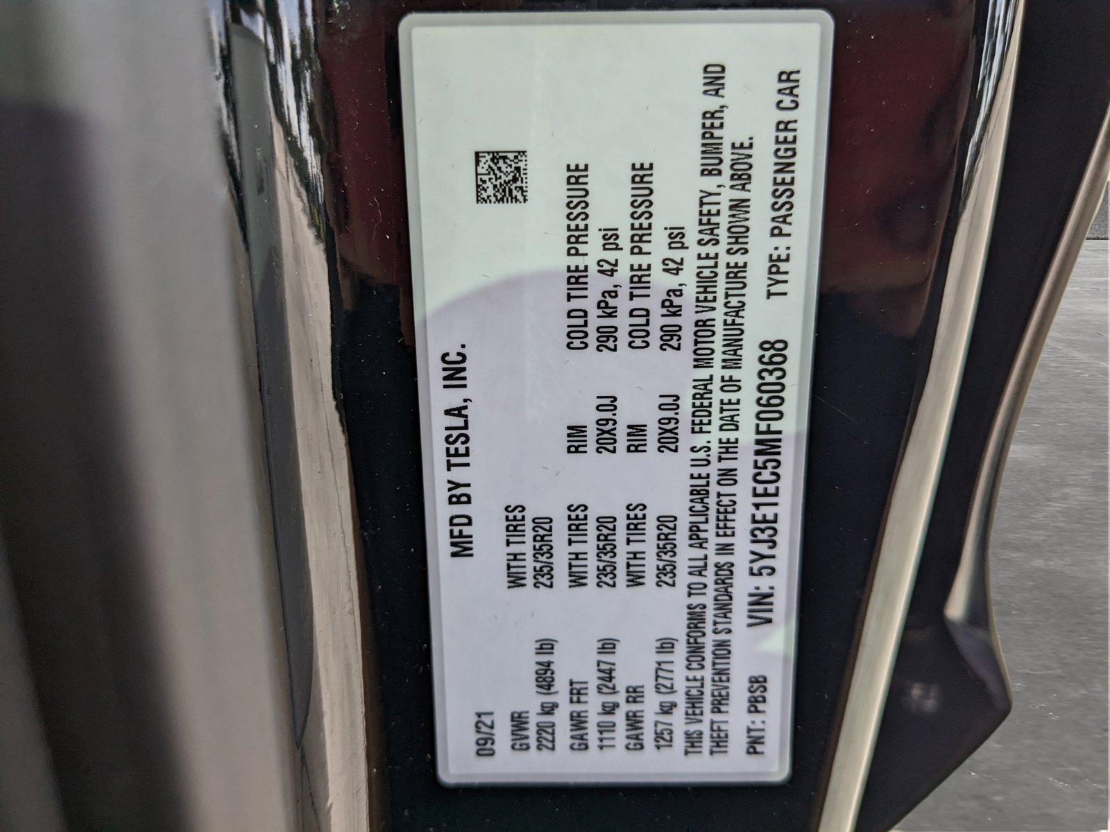 2021 Tesla Model 3 Vehicle Photo in Davie, FL 33331