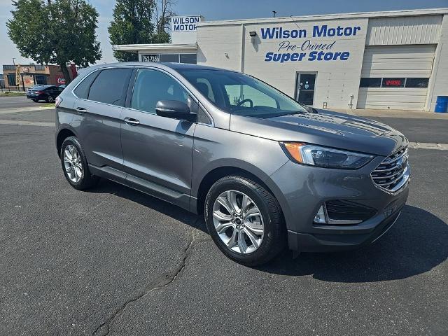 Used 2024 Ford Edge Titanium with VIN 2FMPK4K94RBA52136 for sale in Logan, UT