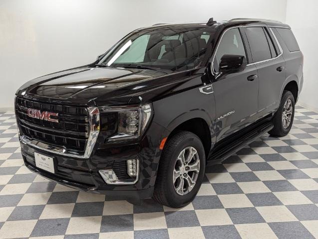 Certified 2021 GMC Yukon SLE with VIN 1GKS2AKD3MR401749 for sale in North Olmsted, OH