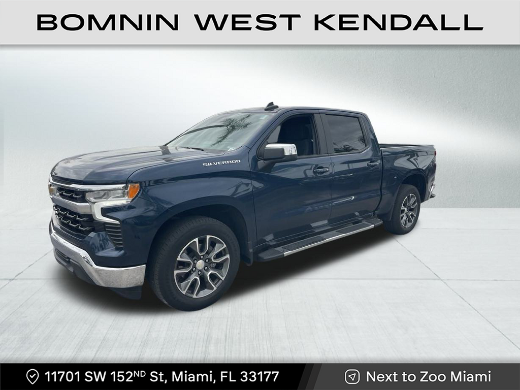 Used 2022 Chevrolet Silverado 1500 LT with VIN 3GCPACED1NG574361 for sale in Miami, FL