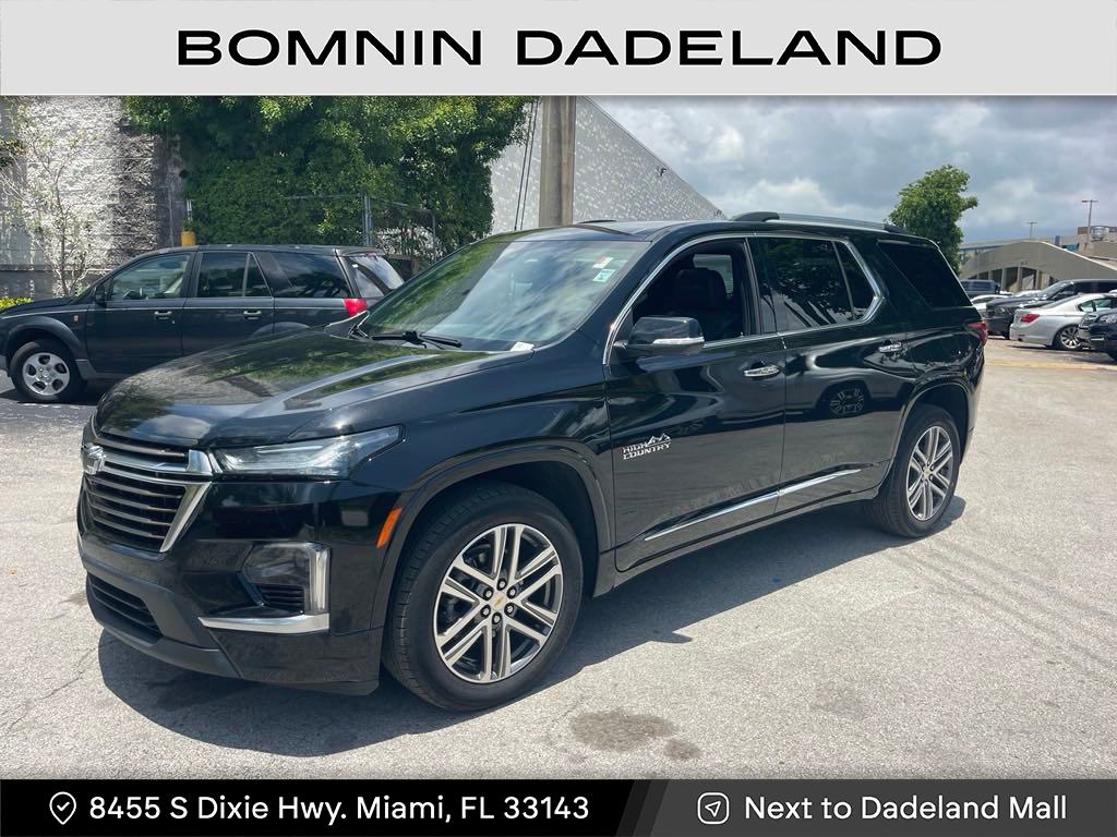 Used 2022 Chevrolet Traverse High Country with VIN 1GNERNKW1NJ115869 for sale in Miami, FL