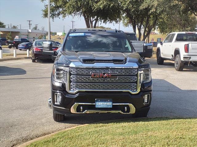 Certified 2020 GMC Sierra 3500 Denali HD Denali with VIN 1GT49WEY4LF287451 for sale in Denton, TX