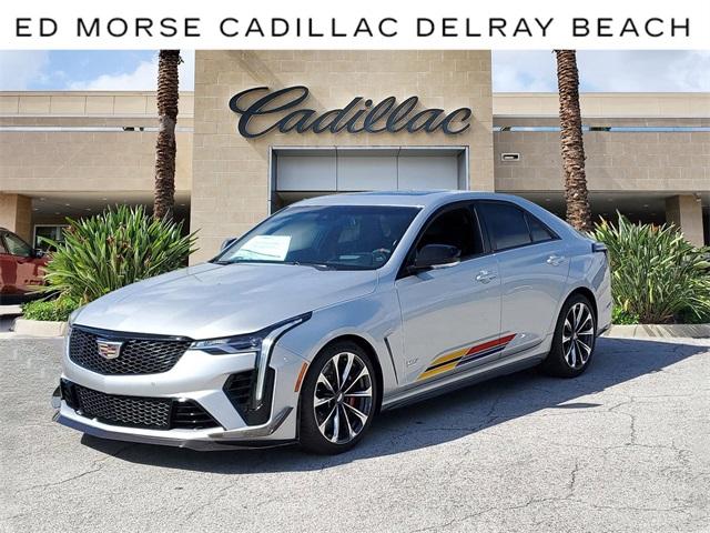 2024 Cadillac CT4-V Vehicle Photo in DELRAY BEACH, FL 33483-3294