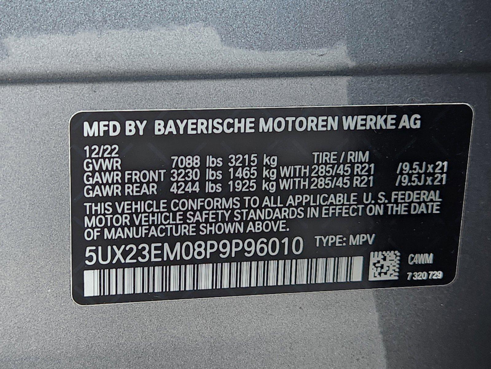 2023 BMW X7 xDrive40i Vehicle Photo in PLANO, TX 75024