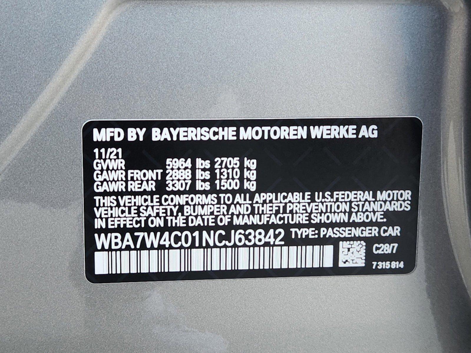 2022 BMW 745e xDrive Vehicle Photo in PLANO, TX 75024