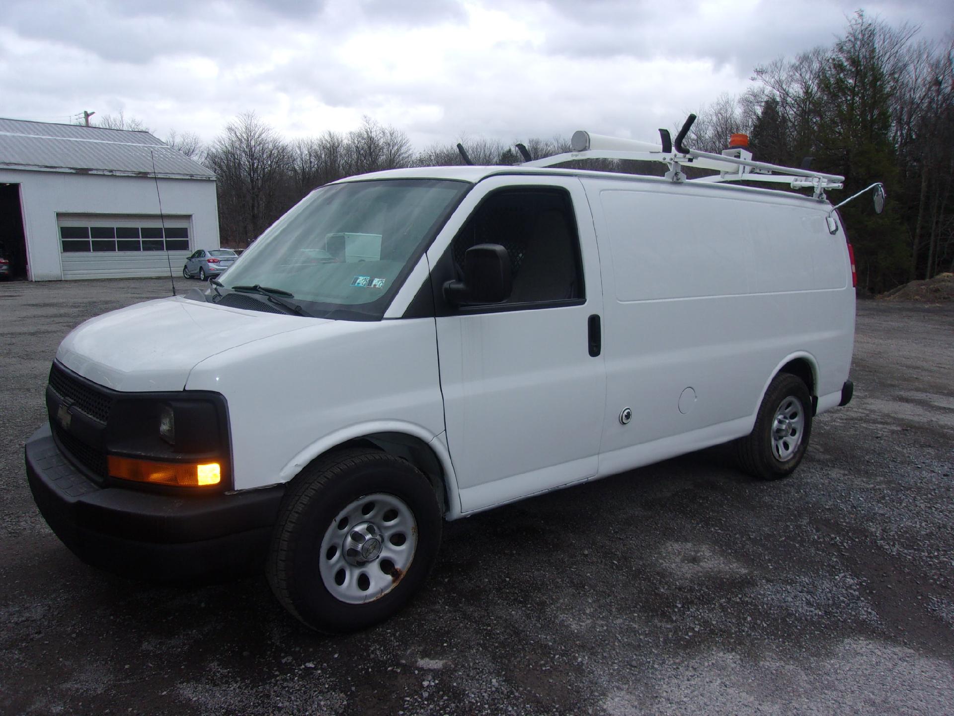 Used 2013 Chevrolet Express Cargo Work Van with VIN 1GCSGAFX7D1134941 for sale in Ebensburg, PA