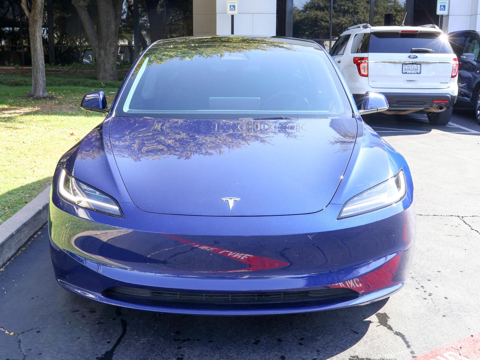 Used 2024 Tesla Model 3 Long Range with VIN 5YJ3E1EB3RF756726 for sale in Dallas, TX