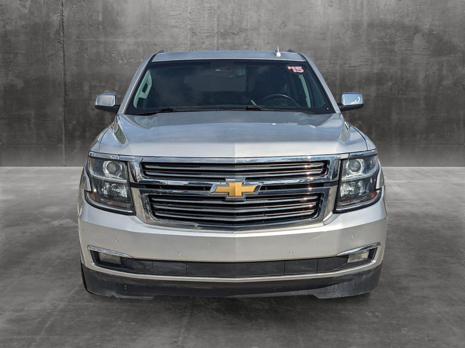 Used 2015 Chevrolet Tahoe LTZ with VIN 1GNSKCKC7FR696654 for sale in Miami, FL