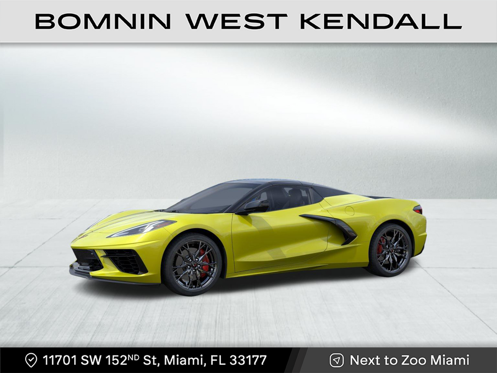 Used 2023 Chevrolet Corvette 3LT with VIN 1G1YC3D40P5117236 for sale in Miami, FL