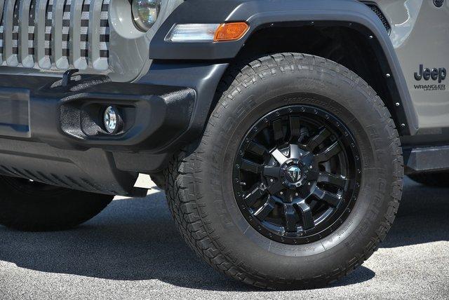 Used 2022 Jeep Wrangler Unlimited Sport S with VIN 1C4HJXDG5NW132787 for sale in Deland, FL