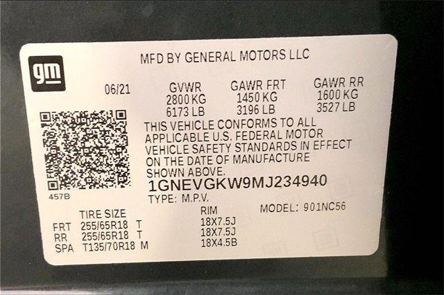 2021 Chevrolet Traverse Vehicle Photo in KANSAS CITY, MO 64114-4502