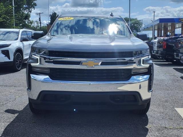 Used 2021 Chevrolet Silverado 1500 LT with VIN 1GCPYJEK8MZ446390 for sale in Taylor, MI