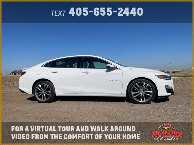 Used 2022 Chevrolet Malibu Premier with VIN 1G1ZE5SX6NF208400 for sale in Hinton, OK