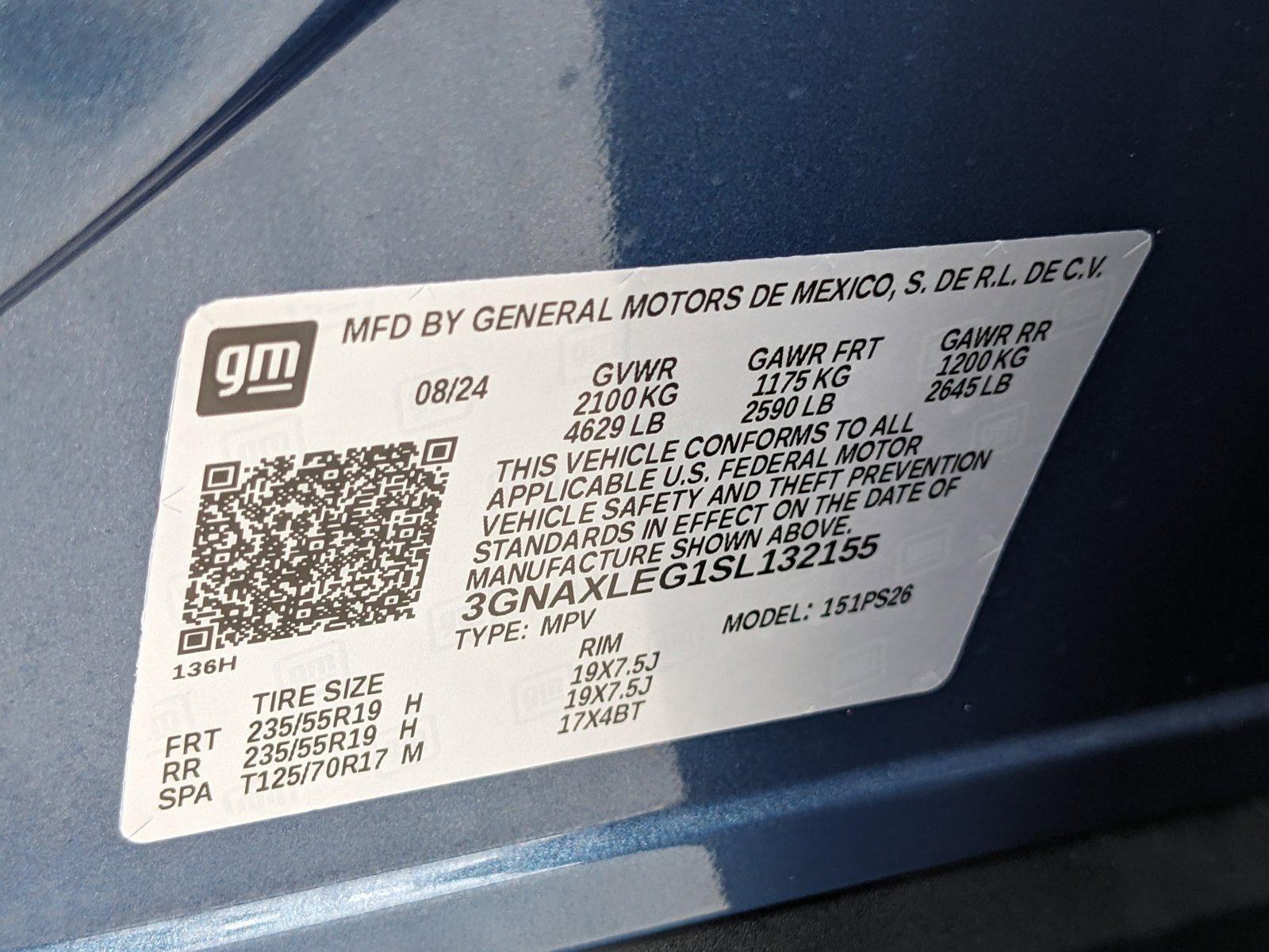 2025 Chevrolet Equinox Vehicle Photo in MIAMI, FL 33172-3015