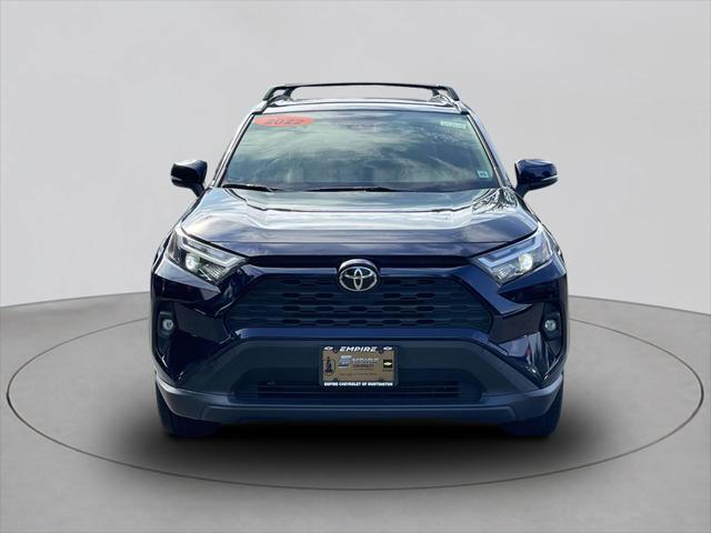 Used 2022 Toyota RAV4 XLE Premium with VIN JTMA1RFV2ND085416 for sale in Huntington, NY