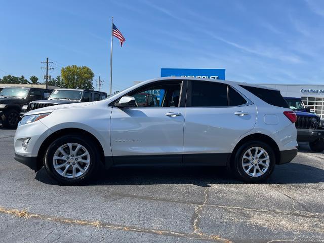 Used 2021 Chevrolet Equinox LT with VIN 3GNAXKEV1MS158398 for sale in North Vernon, IN