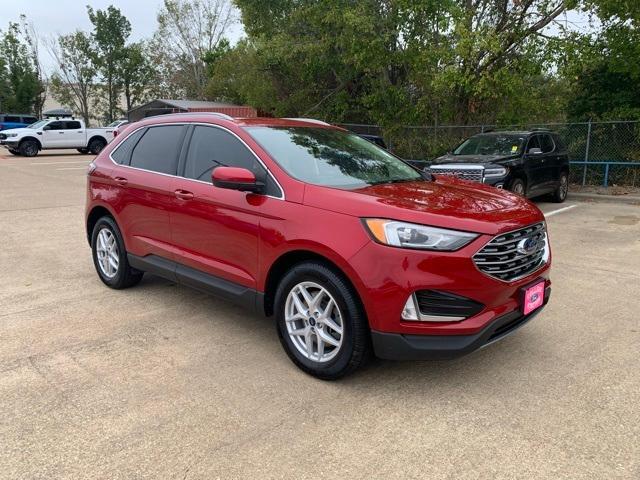 Certified 2021 Ford Edge SEL with VIN 2FMPK3J90MBA35273 for sale in College Station, TX