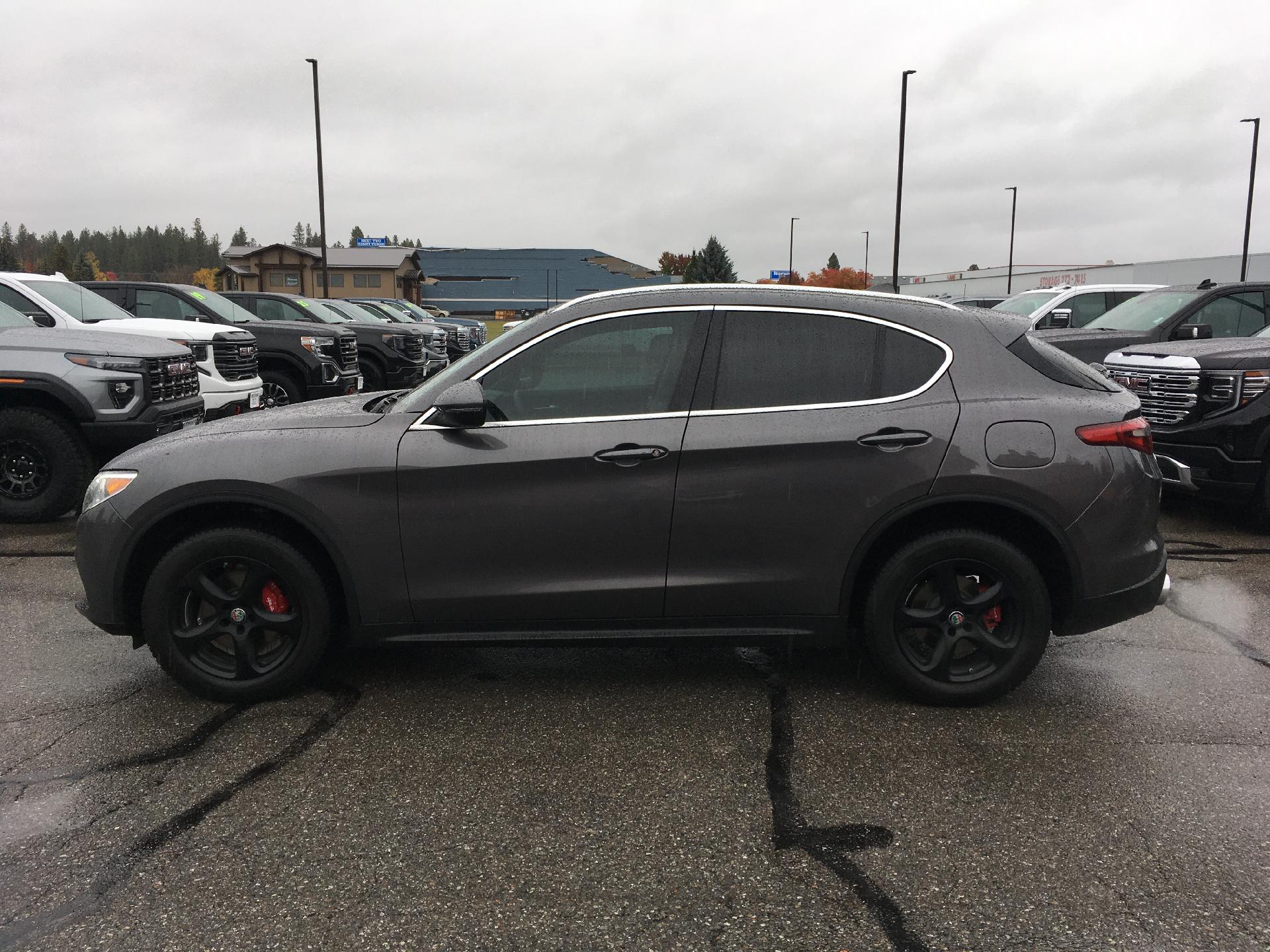 Used 2018 Alfa Romeo Stelvio Base with VIN ZASFAKANXJ7B81153 for sale in Coeur D'alene, ID