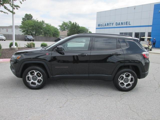 Used 2022 Jeep Compass Trailhawk with VIN 3C4NJDDBXNT164419 for sale in Springdale, AR