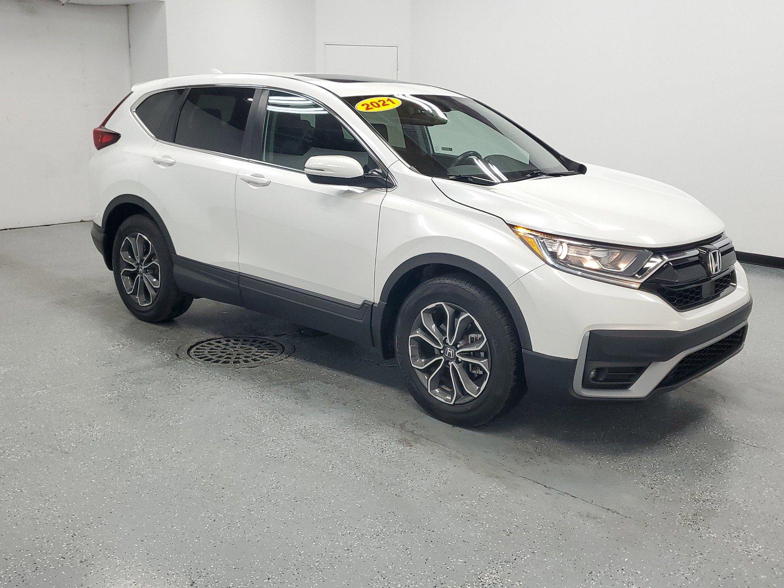 Used 2021 Honda CR-V EX-L with VIN 5J6RW1H87MA010511 for sale in Saginaw, MI