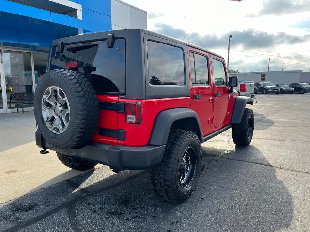 Used 2015 Jeep Wrangler Unlimited Rubicon with VIN 1C4HJWFG2FL724657 for sale in Greensburg, IN