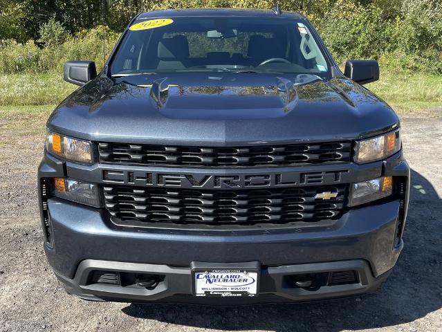 Used 2022 Chevrolet Silverado 1500 Limited Custom with VIN 1GCPYBEK7NZ124332 for sale in Williamson, NY