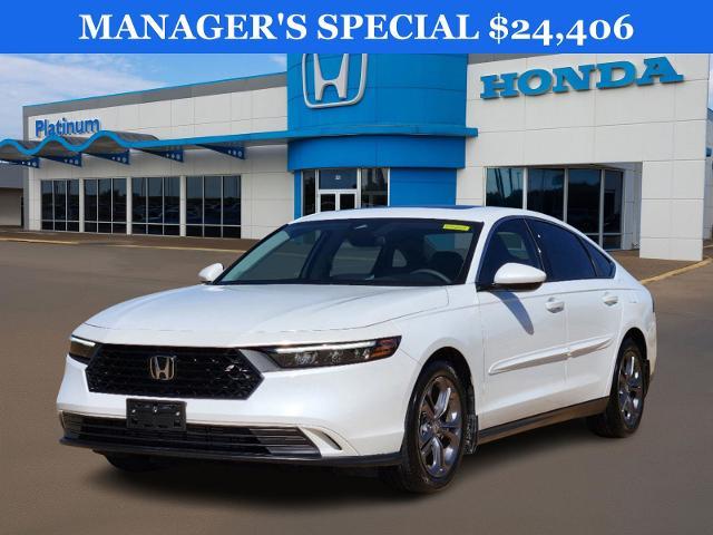 2023 Honda Accord Sedan Vehicle Photo in Denison, TX 75020