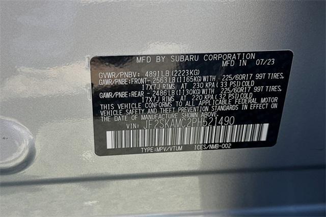 2023 Subaru Forester Vehicle Photo in ELK GROVE, CA 95757-8703