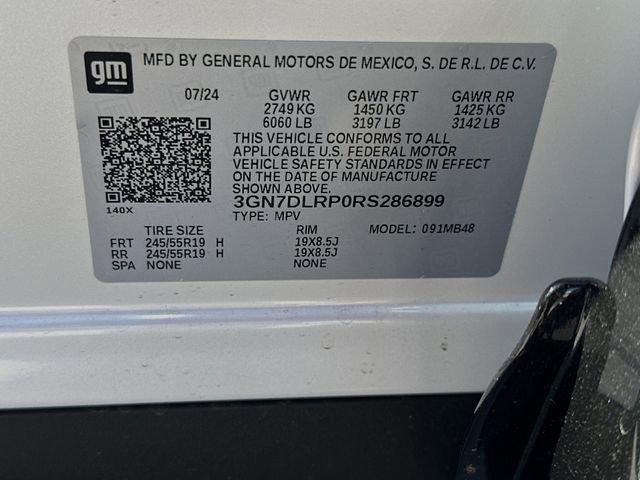 2024 Chevrolet Equinox EV Vehicle Photo in RIVERSIDE, CA 92504-4106