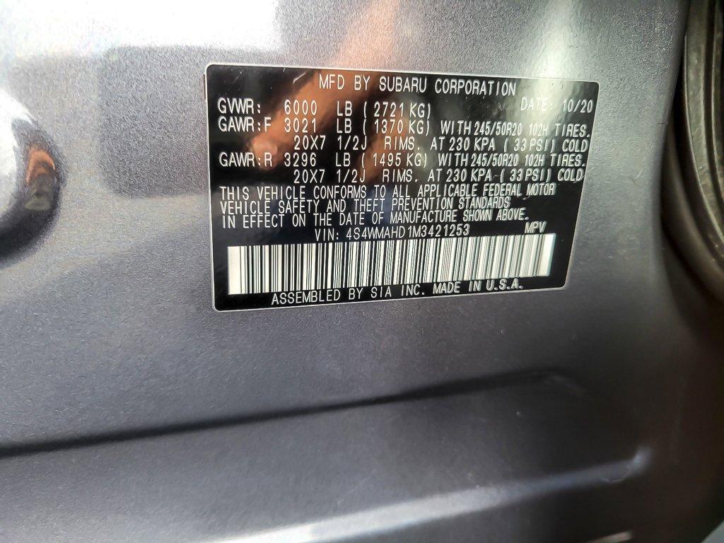 2021 Subaru Ascent Vehicle Photo in Saint Charles, IL 60174