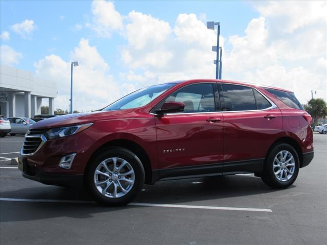 Certified 2020 Chevrolet Equinox LT with VIN 2GNAXKEV2L6270737 for sale in Leesburg, FL