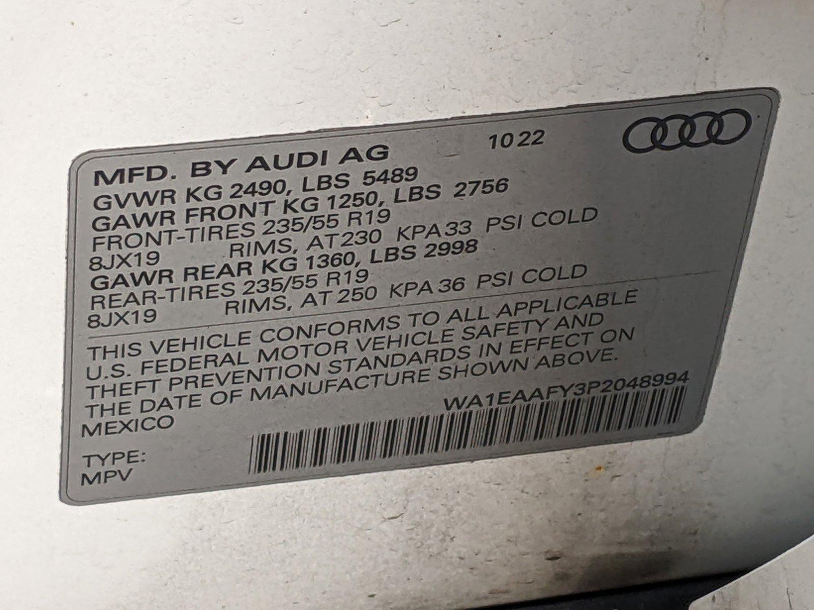 2023 Audi Q5 Vehicle Photo in Cockeysville, MD 21030