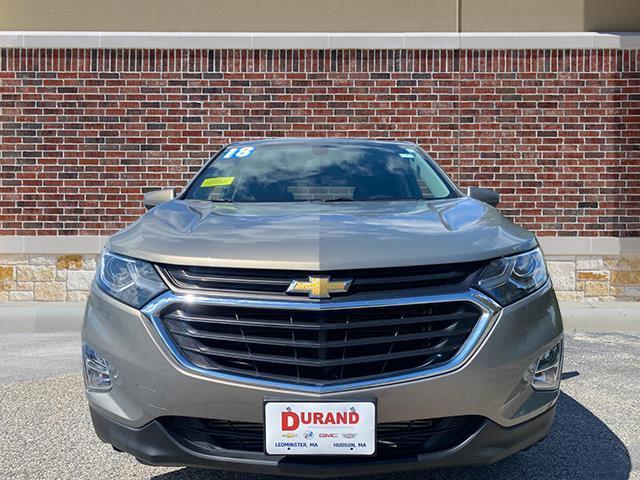 Used 2018 Chevrolet Equinox LT with VIN 3GNAXJEV0JS580944 for sale in Hudson, MA