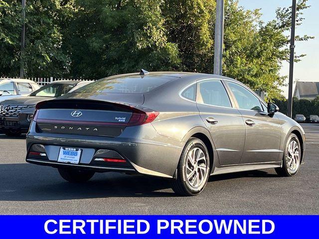 2021 Hyundai SONATA Hybrid Vehicle Photo in Highland, IN 46322-2506