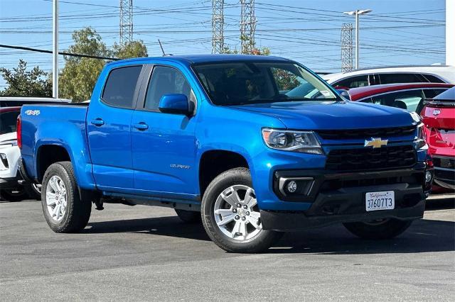 Used 2022 Chevrolet Colorado LT with VIN 1GCGTCEN3N1248286 for sale in Dublin, CA