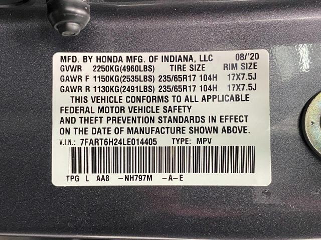 2020 Honda CR-V Hybrid Vehicle Photo in Neenah, WI 54956