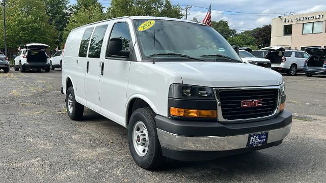 Certified 2022 GMC Savana Cargo Work Van with VIN 1GTW7AFP5N1215813 for sale in Darien, CT