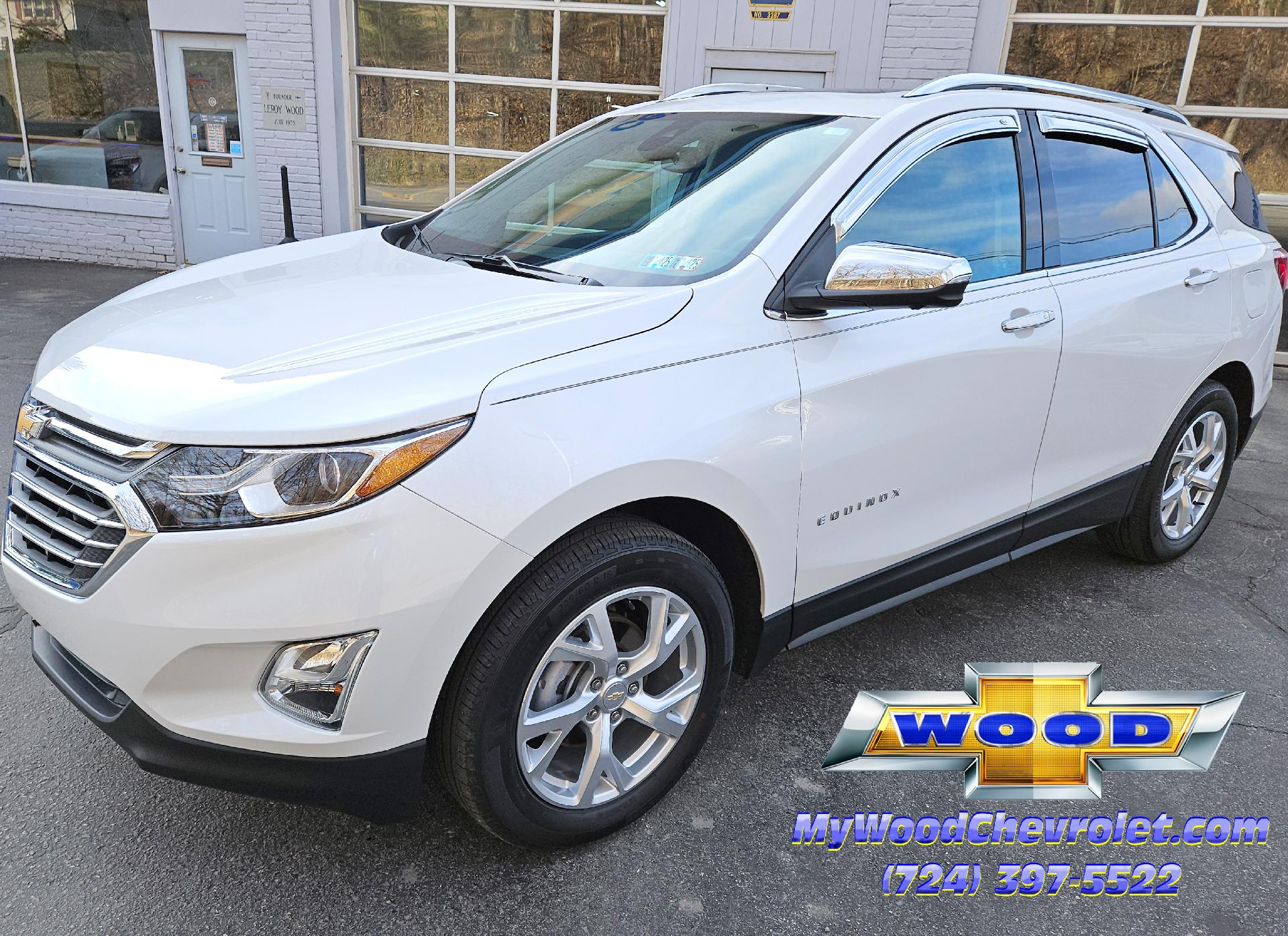 Certified 2021 Chevrolet Equinox Premier with VIN 3GNAXXEV5MS109069 for sale in Home, PA