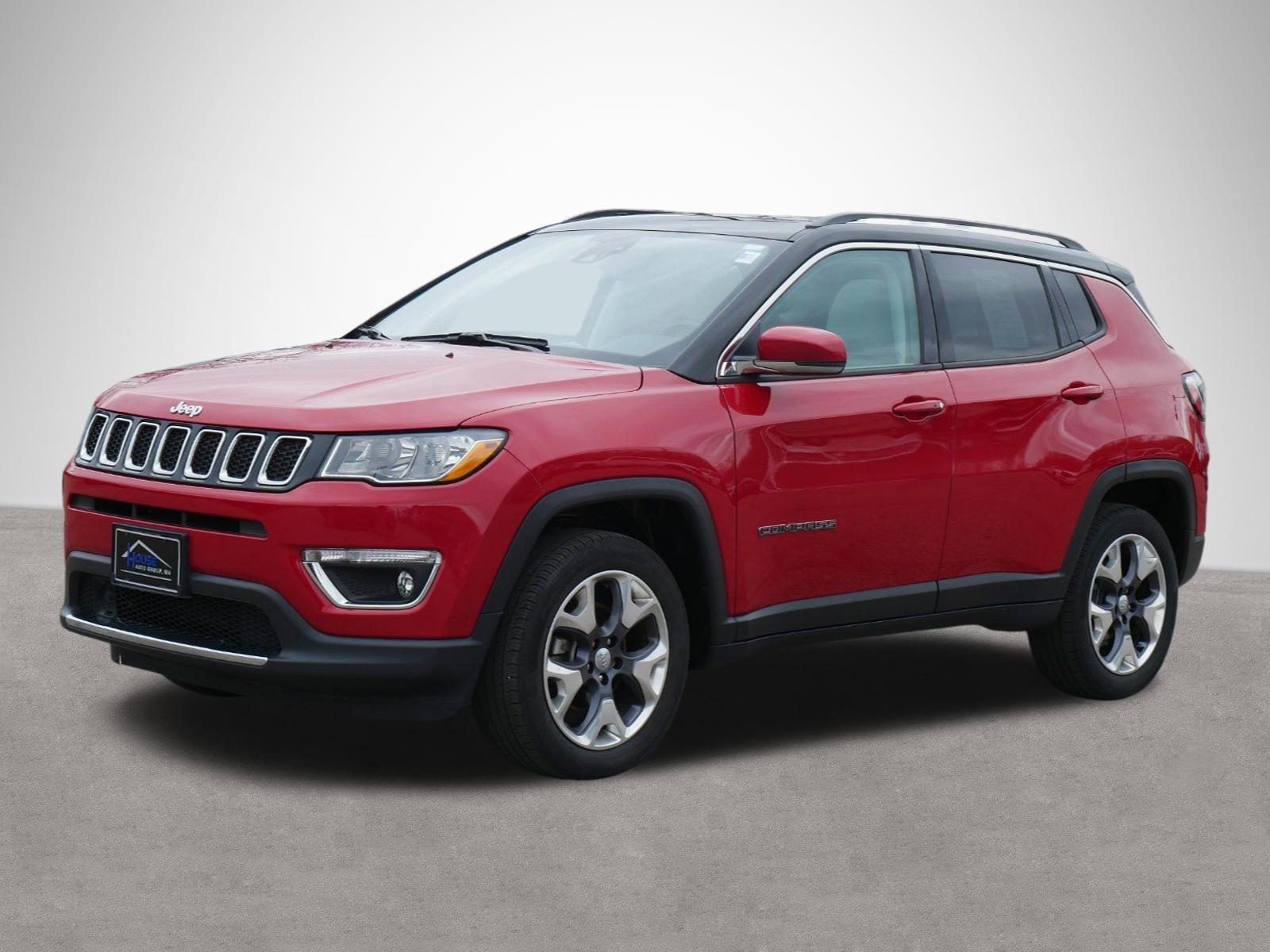 Used 2021 Jeep Compass Limited with VIN 3C4NJDCB7MT555303 for sale in Red Wing, Minnesota