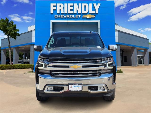 Used 2022 Chevrolet Silverado 1500 Limited LTZ with VIN 3GCUYGED1NG129107 for sale in Dallas, TX