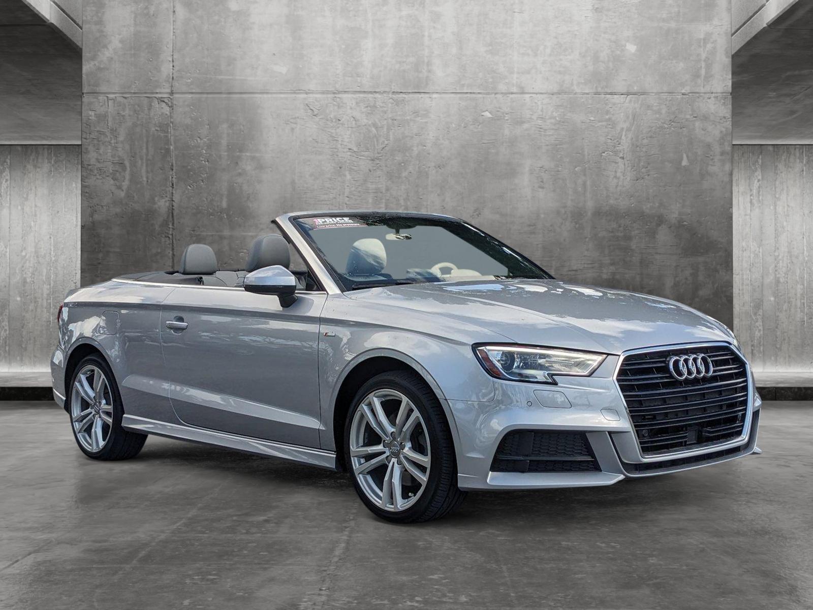 2018 Audi A3 Cabriolet Vehicle Photo in GREENACRES, FL 33463-3207