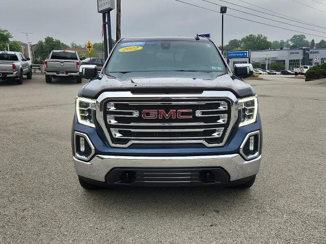 Certified 2022 GMC Sierra 1500 Limited SLT with VIN 3GTU9DED8NG103518 for sale in Washington, PA