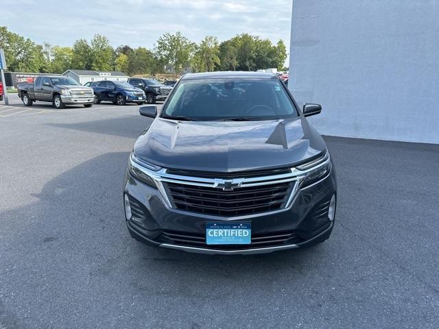 Certified 2022 Chevrolet Equinox LT with VIN 3GNAXUEV6NS195217 for sale in Mechanicsburg, PA