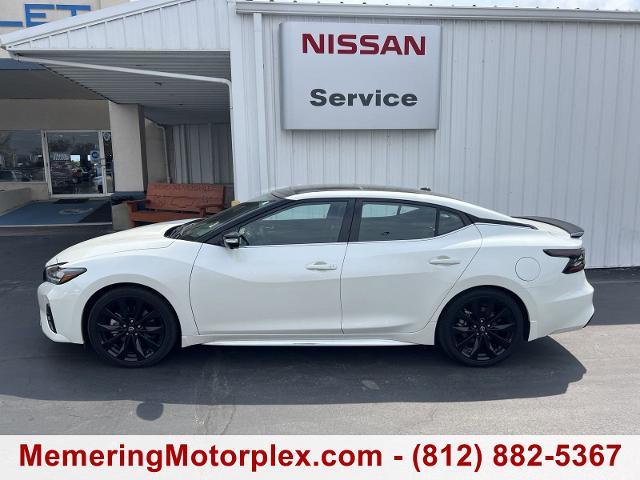 Used 2023 Nissan Maxima SR with VIN 1N4AA6EVXPC510363 for sale in Vincennes, IN