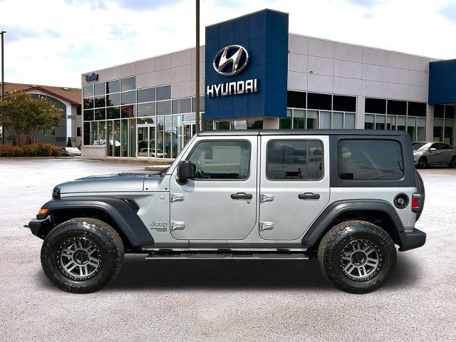 Used 2020 Jeep Wrangler Unlimited Sport S with VIN 1C4HJXDN7LW197295 for sale in Florence, AL