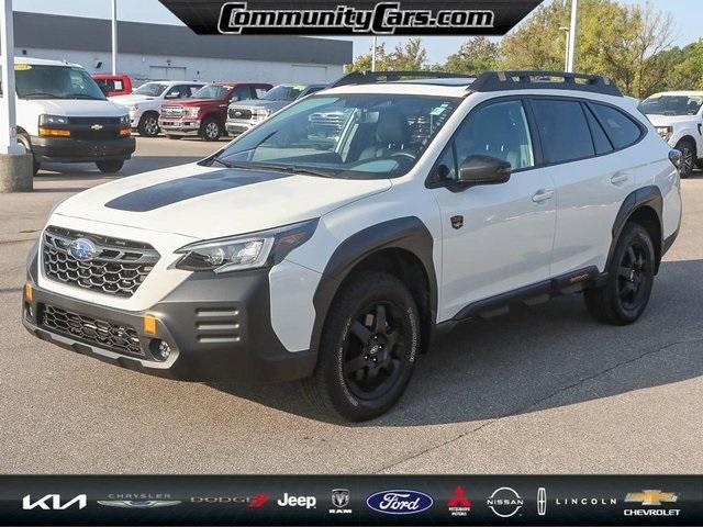 Used 2023 Subaru Outback Wilderness with VIN 4S4BTGUD1P3142285 for sale in Bloomington, IN